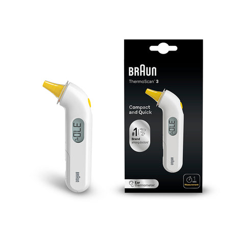 Braun ThermoScan 3 Ear Thermometer IRT3030